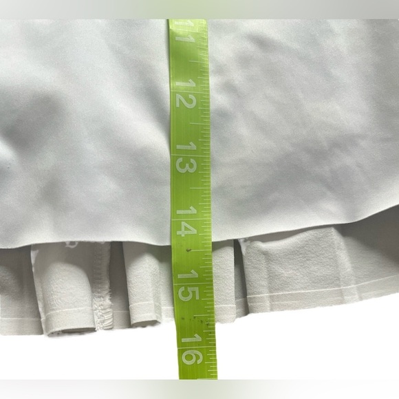 Athleta White Pleated Golf Tennis Pickleball Skort White Size XS - Picture 8 of 8